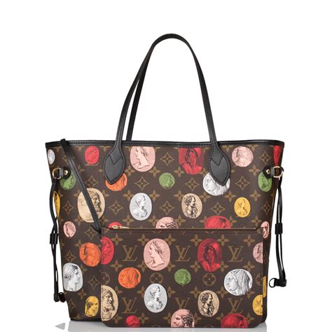 louis vuitton x fornasetti monogram cameo neverfull mm|LOUIS VUITTON .